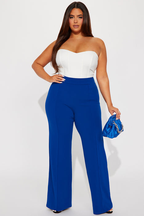 Royal Blue Dress Pants - Girl Boss Fashions & Accessories LLC