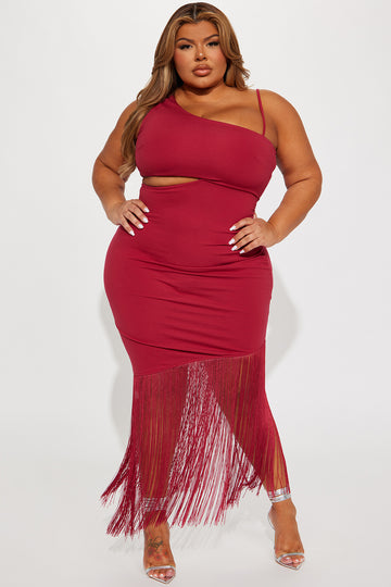 Red Women's Plus-Size Dresses & Gowns