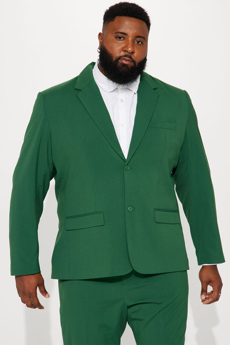 The Modern Stretch Suit Jacket Hunter Fashion Nova Mens