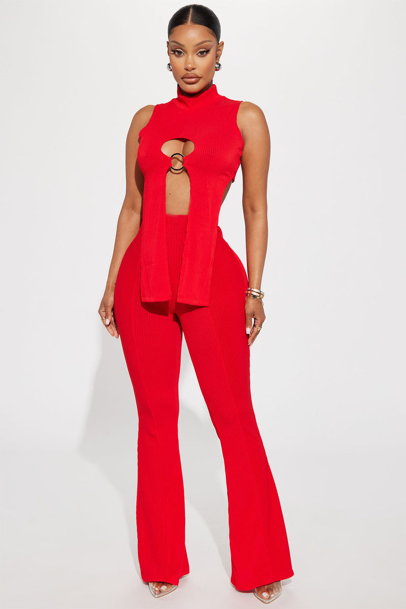 Starting Over Pant Set - Red | Fashion Nova, Matching Sets | Fashion Nova