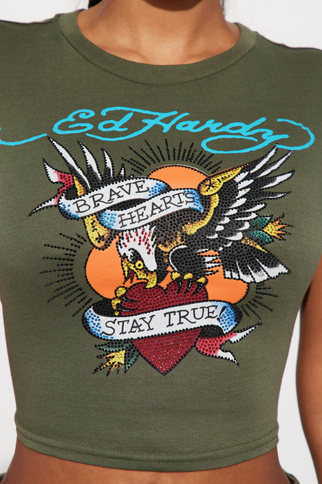 Green ed discount hardy shirt