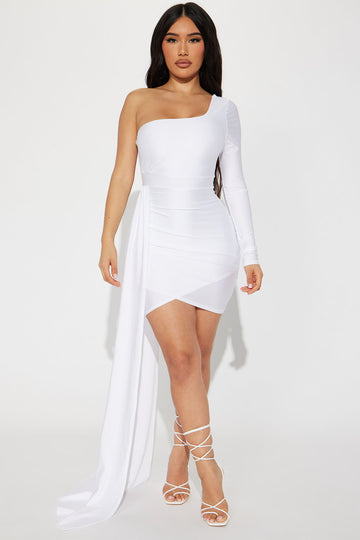 Executives Only Shirt Dress White Fashion Nova Dresses