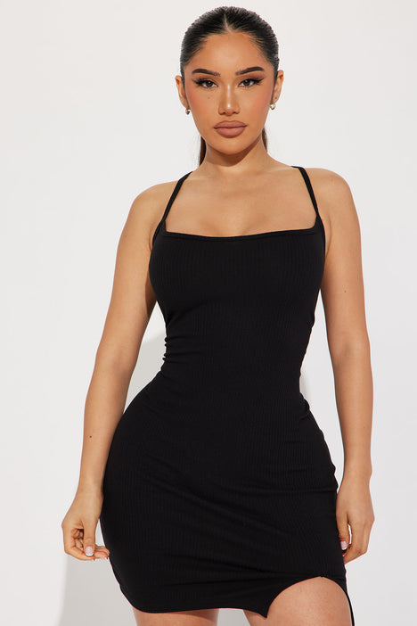 Spaghetti strap dress outlet fashion nova