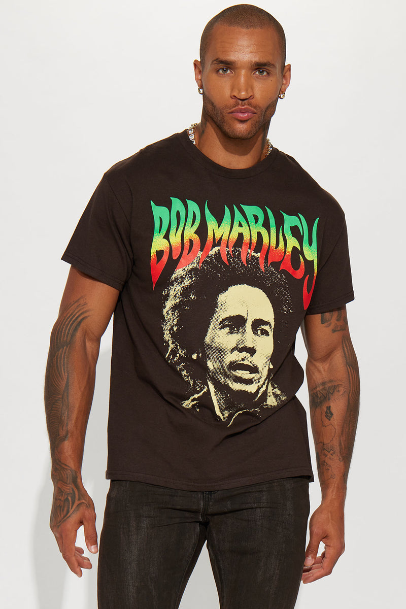 Bob Marley Rastaman Short Sleeve Tee - Chocolate | Fashion Nova, Mens ...