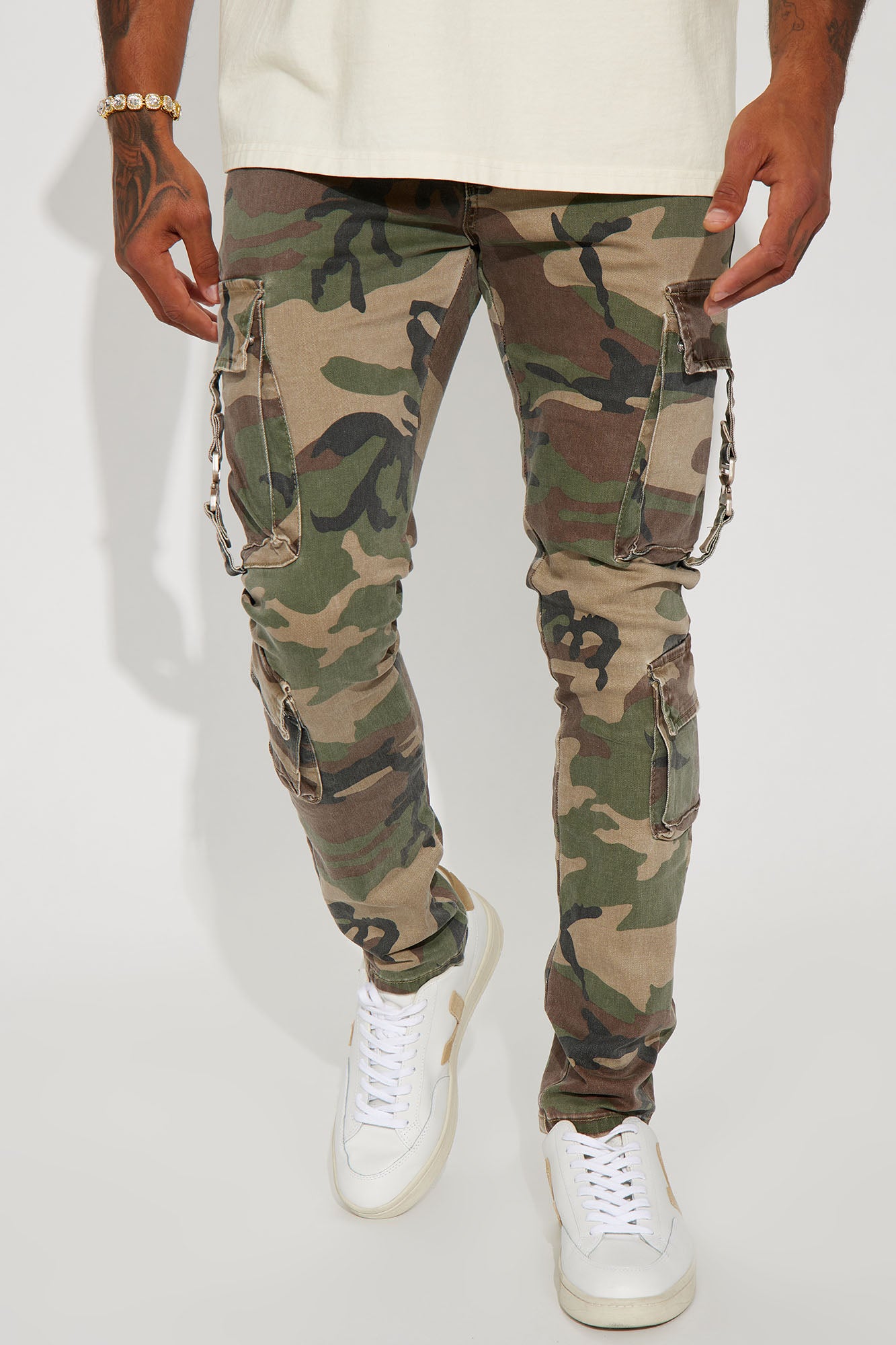 Camo cargo new arrivals skinny jeans