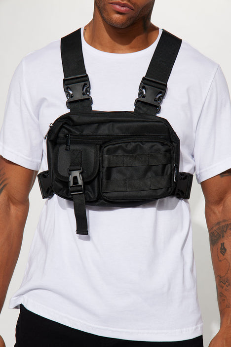 Utility black chest 2025 bag