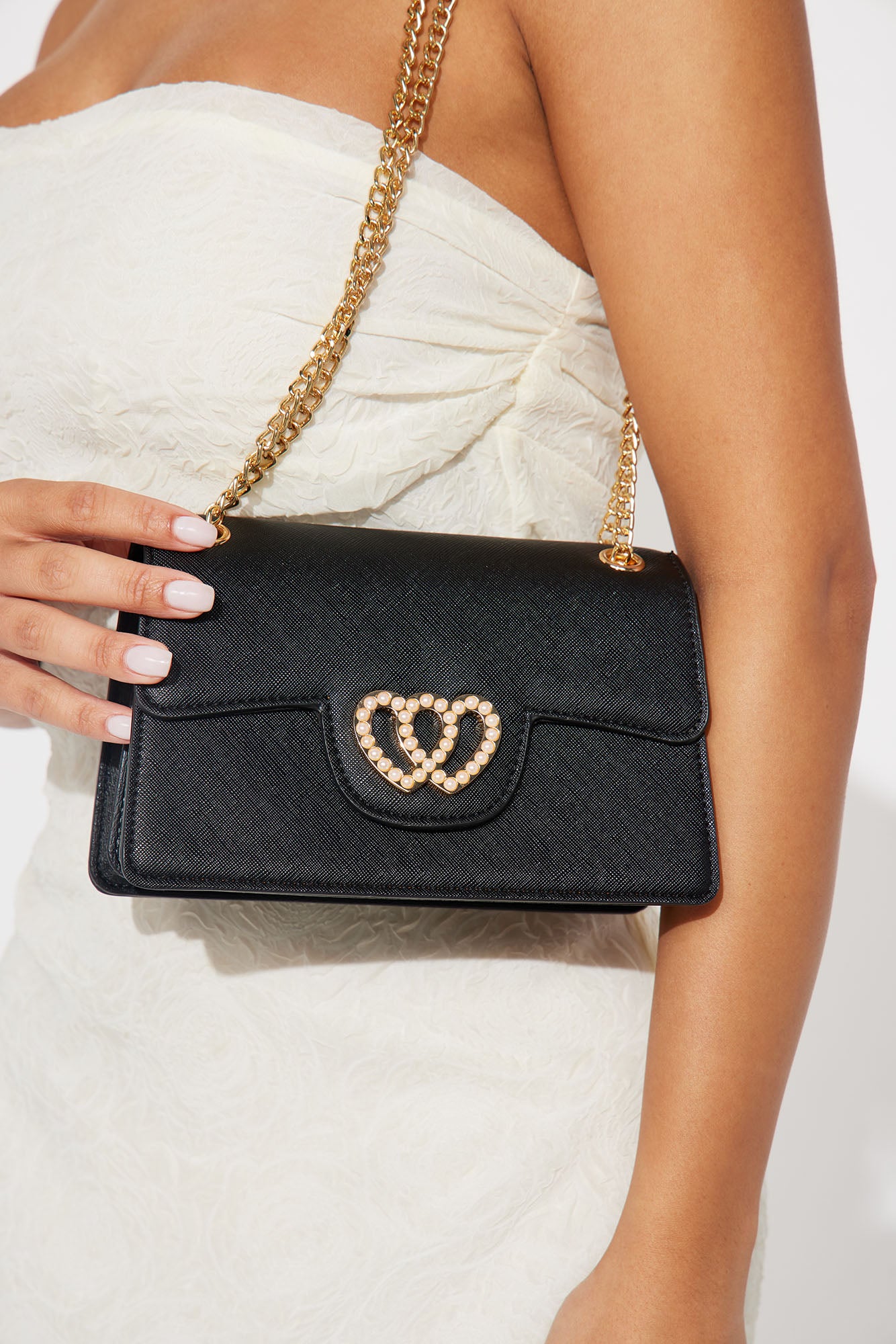 Women's Found Love Crossbody Bag in Black by Fashion Nova