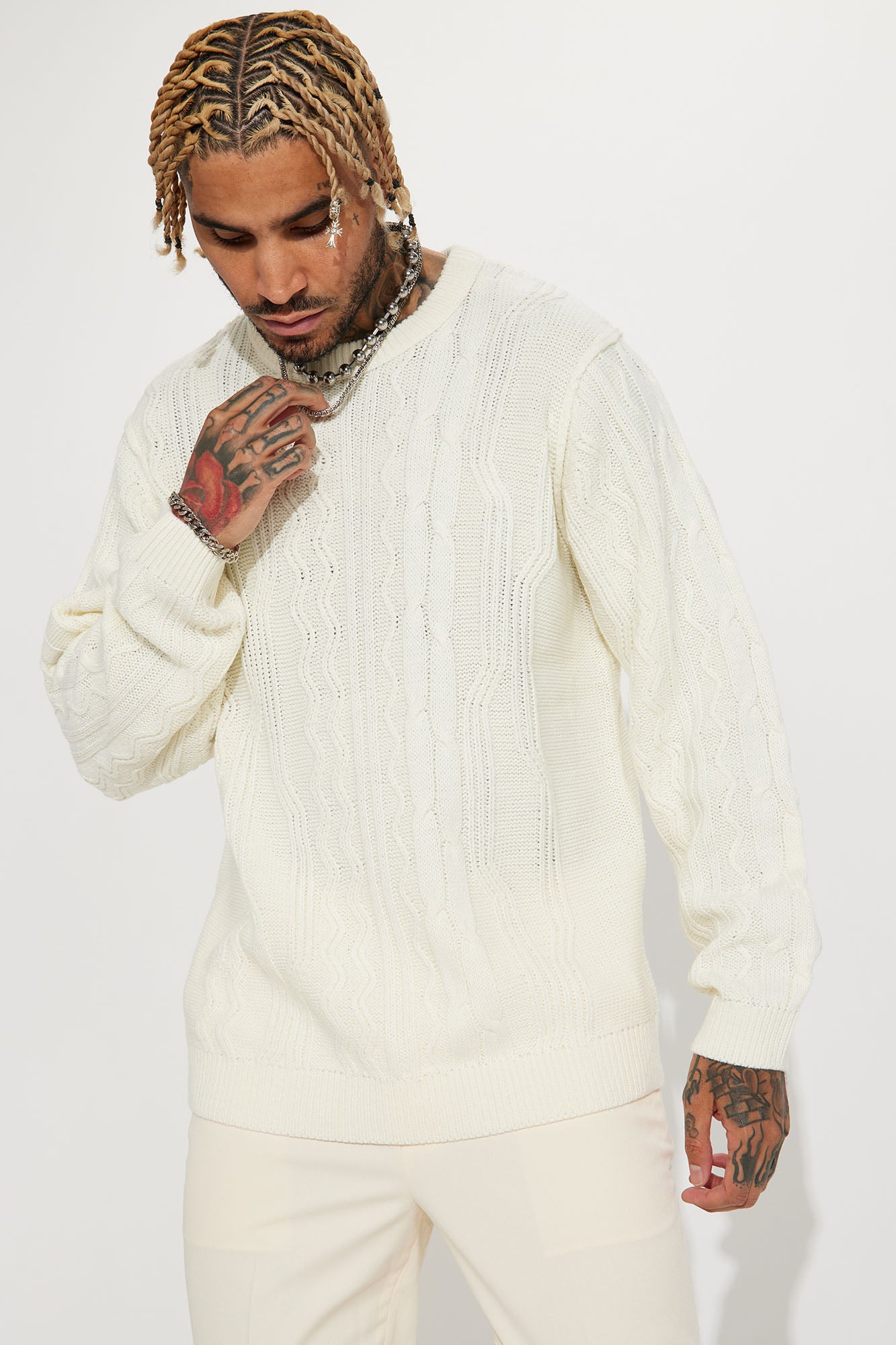 Fashion nova sales white sweater
