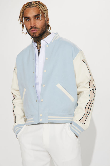 Fashion nova top varsity jacket