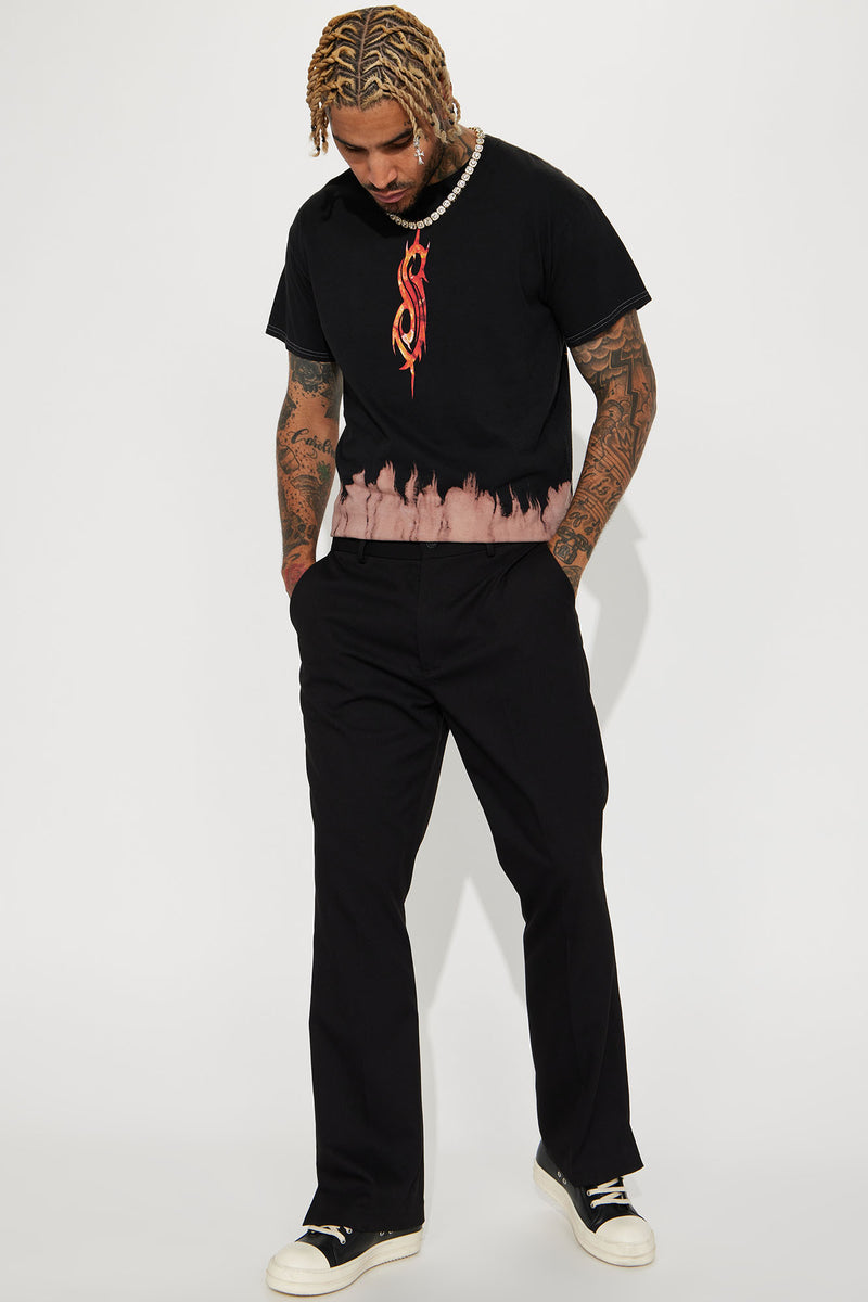 Slipknot Bleached Short Sleeve Tee - Black | Fashion Nova, Mens Graphic ...