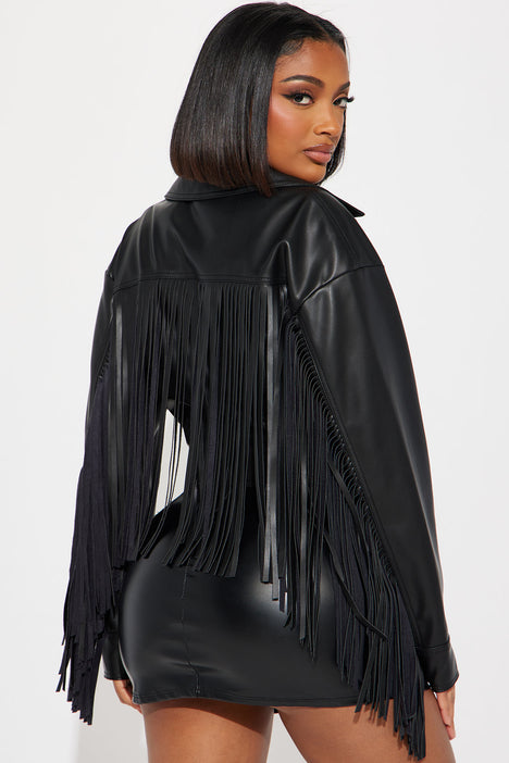 Swing My Way Jacket Black Fashion Nova Jackets Coats