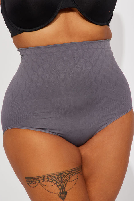 Fits Just Right Shapewear Panty - Grey