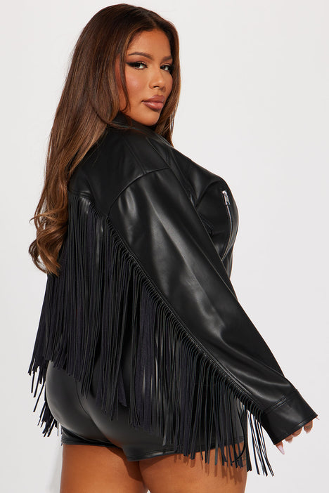 Swing My Way Jacket Black Fashion Nova Jackets Coats