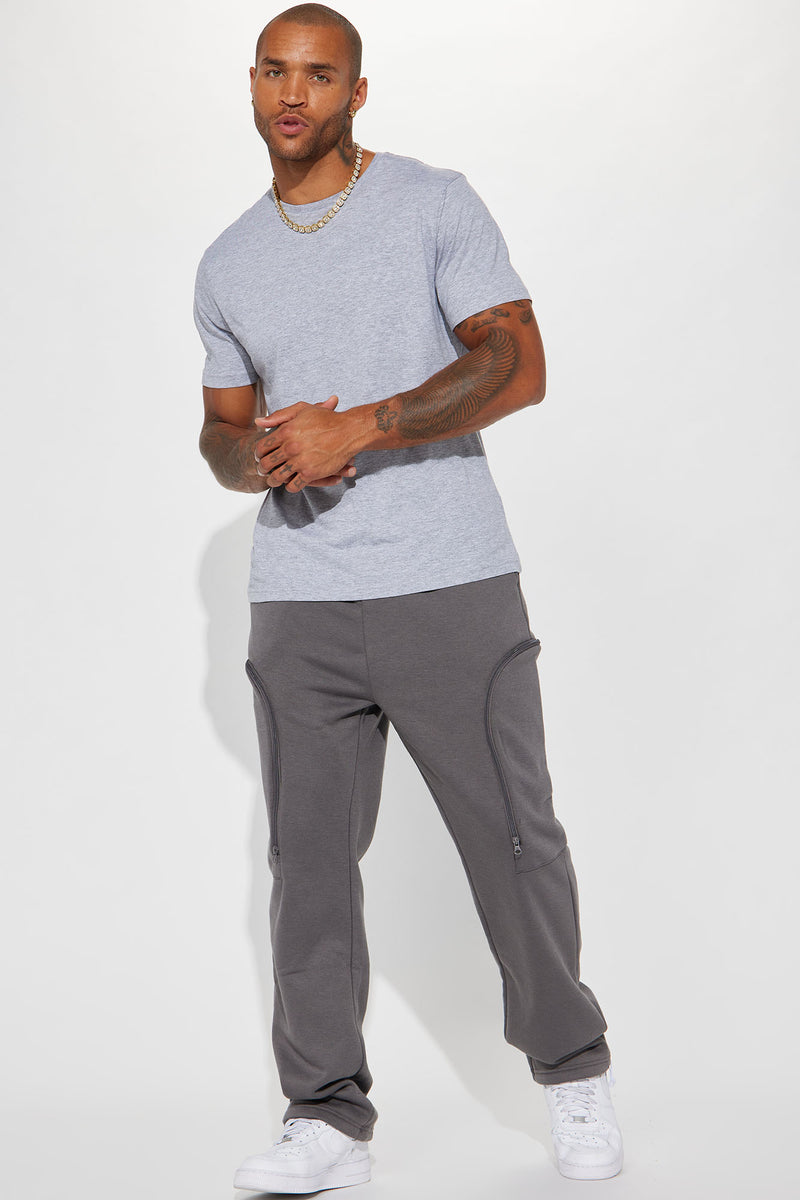 Long Day Sweatpants - Grey | Fashion Nova, Mens Fleece Bottoms ...