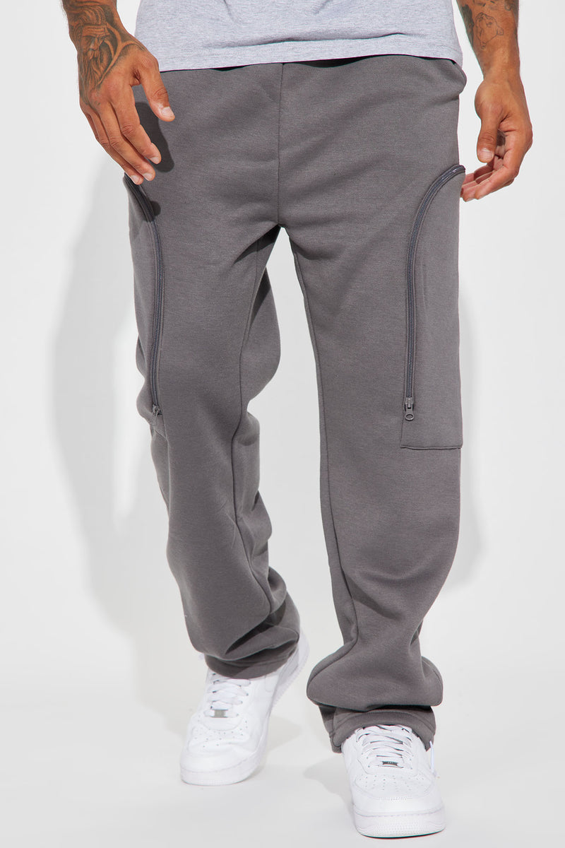 Long Day Sweatpants - Grey | Fashion Nova, Mens Fleece Bottoms ...