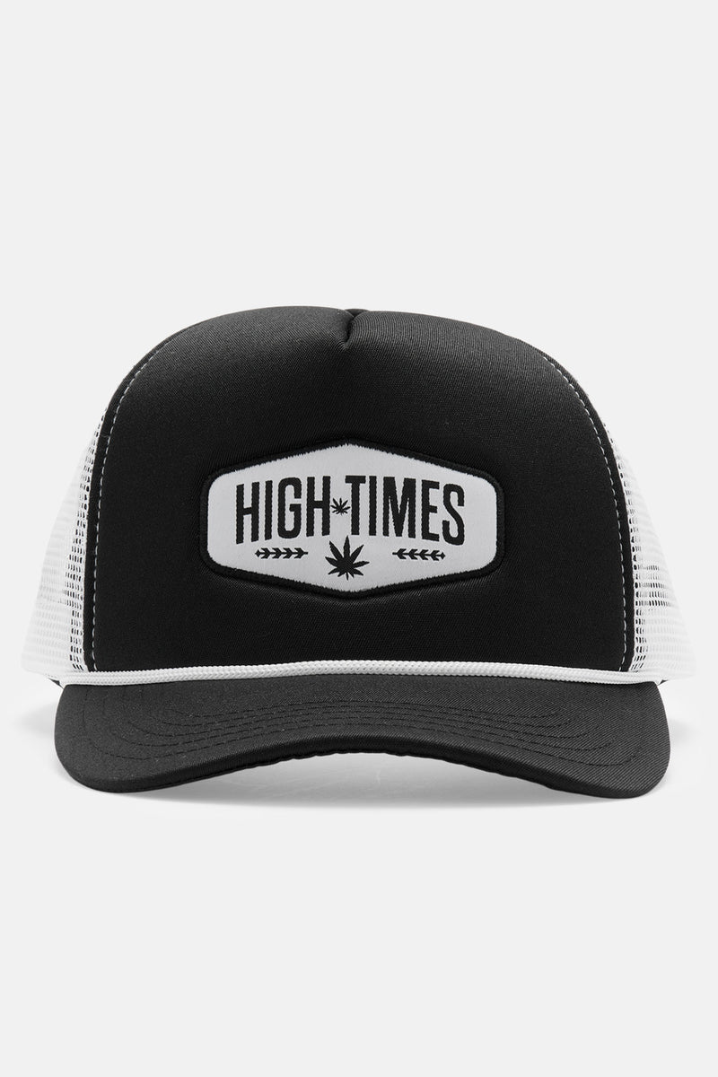 High Times Trucker Hat - Black | Fashion Nova, Mens Accessories ...