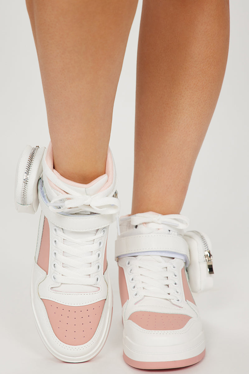 Go With The Flow Sneakers Pink Fashion Nova, Shoes Fashion Nova