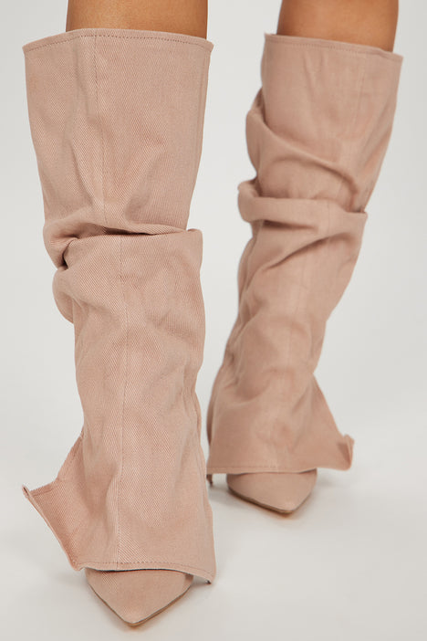 Bottines nude best sale