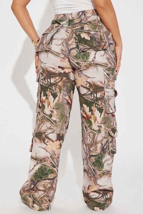 Fashion nova 2024 camo cargo pants
