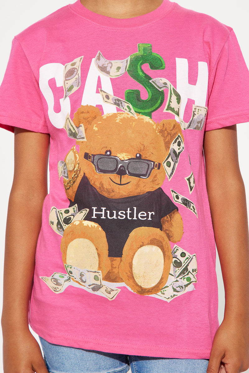 Mini Cash Is King Short Sleeve Tee - Fuchsia | Fashion Nova, Kids Tops ...