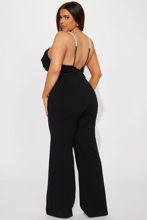 Pearl jumpsuit top fashion nova