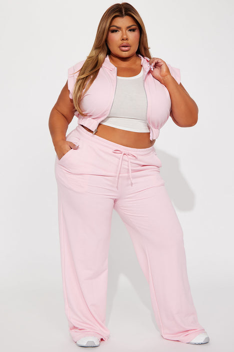 Fashion nova best sale pink sweatsuit