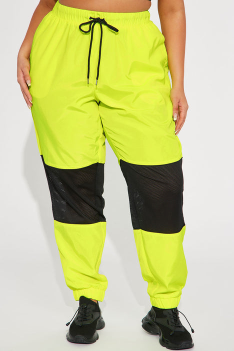 Top Rated Windbreaker Joggers Lime