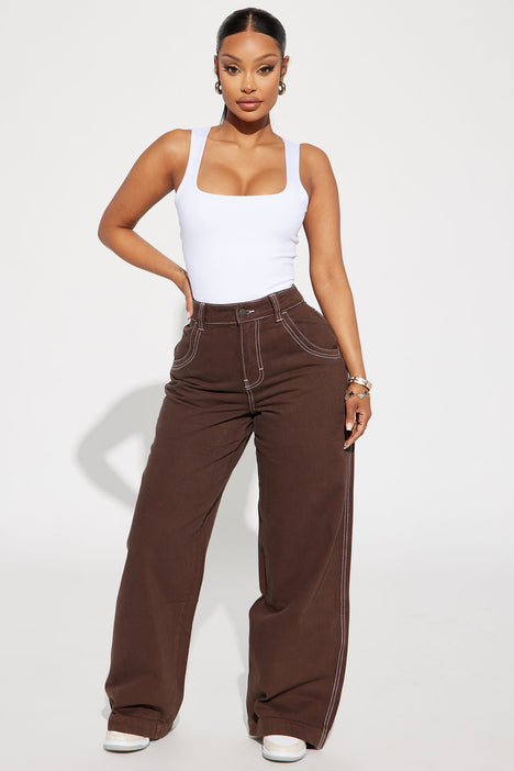Wide leg skater pants sale