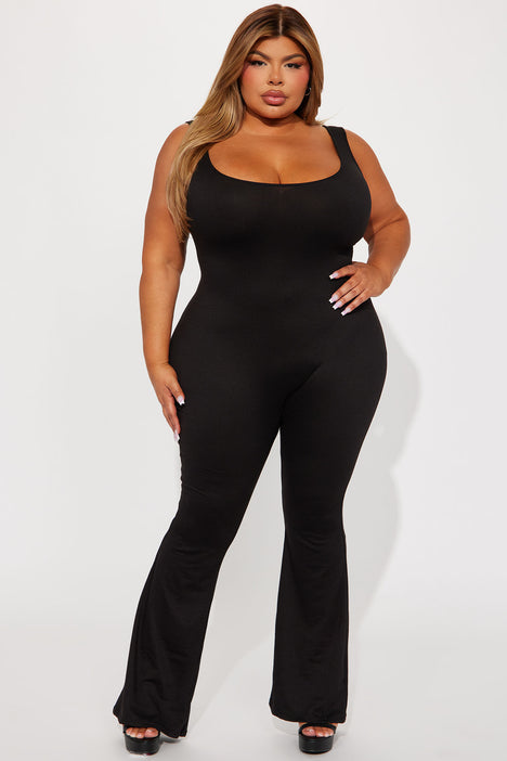 Match My Vibe Jumpsuit Black Fashion Nova Jumpsuits Fashion