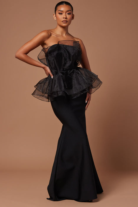 Fashion nova hotsell peplum dress