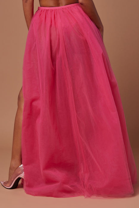 Tulle maxi hot sale skirt 30