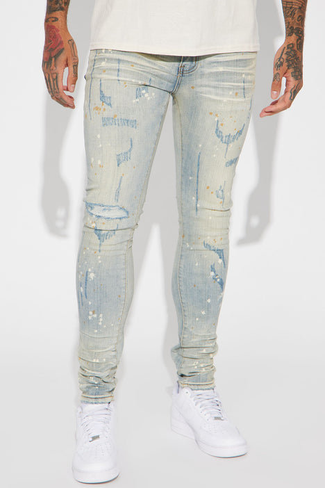 Fashion nova paint new arrivals splatter jeans