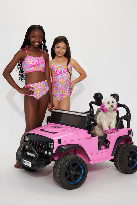 Mini hot sale barbie jeep