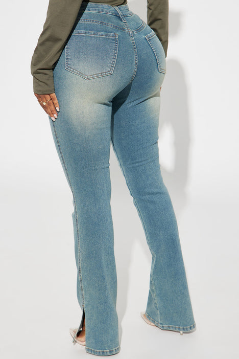 Desert State Y2K Tinted Stretch Bootcut Jeans - Vintage Wash, Fashion  Nova, Jeans