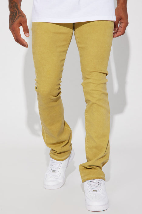 Fashion nova yellow cheap jeans