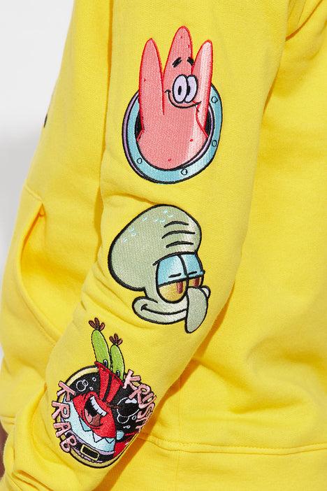 Yellow hotsell spongebob hoodie