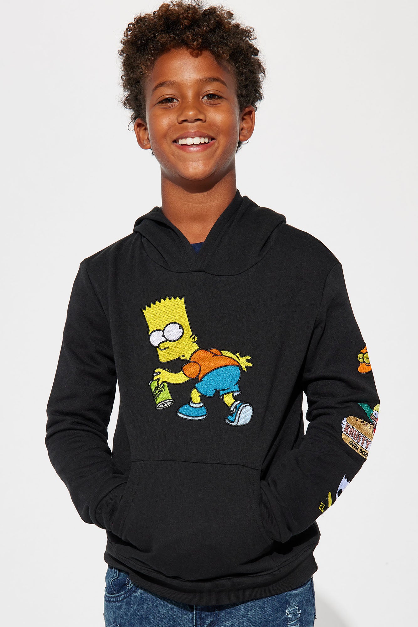 Bart simpson wearing hoodie deals