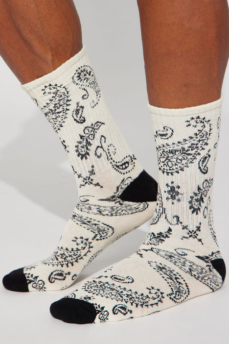 Paisley best sale socks mens