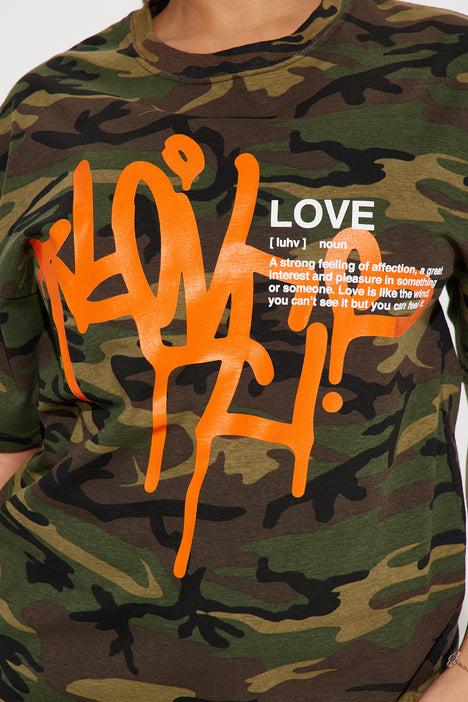 Camouflage t shop shirt meaning