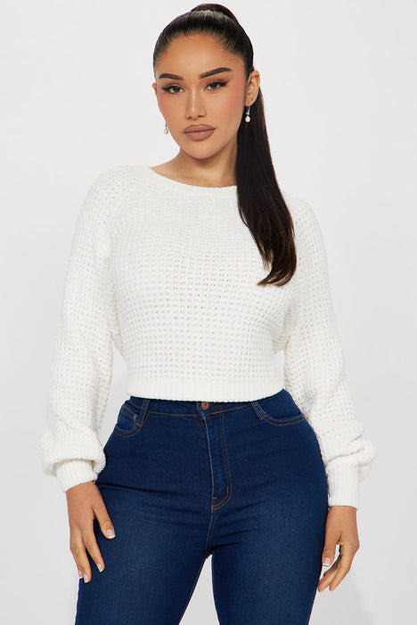 Fashion nova sales white sweater