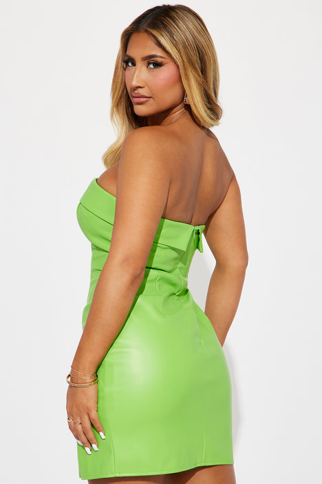 Work It Babe Mini Dress Green