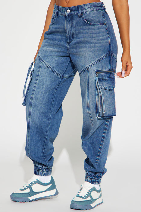 Fashion nova jogger sale jeans