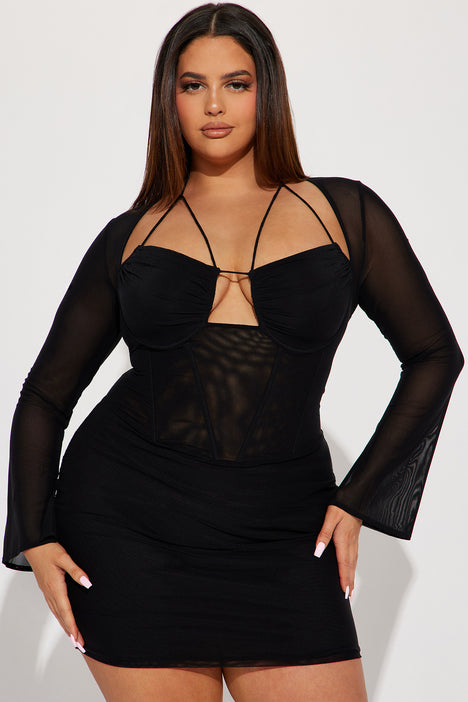 Melanie mesh cutout dress hotsell