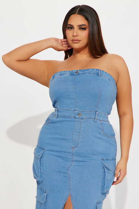 Fashion nova jeans dress online