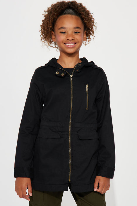 Womens black hotsell anorak jacket