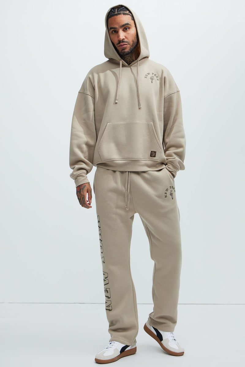 The City That Never Sleeps Sweatpant Stone Fashion Nova, Mens