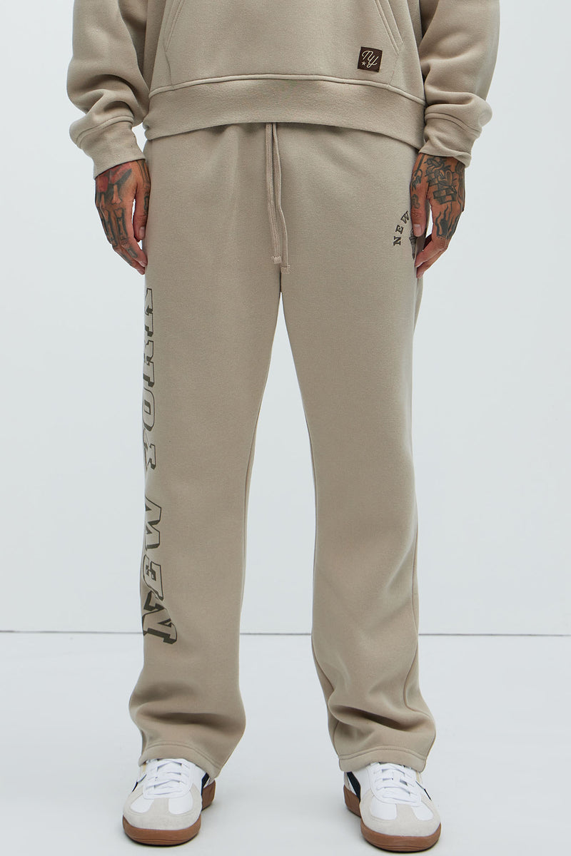 The City That Never Sleeps Sweatpant Stone Fashion Nova, Mens
