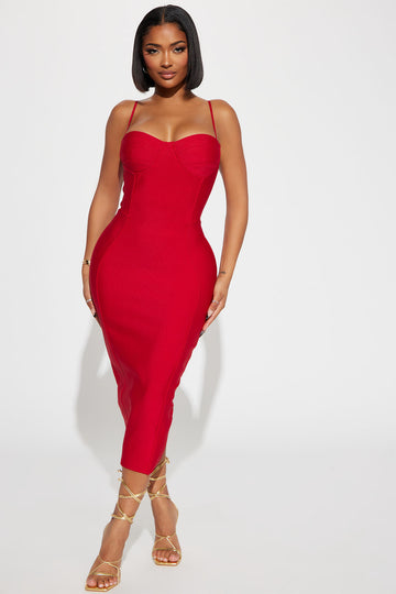 Fashion nova shop red prom dresses