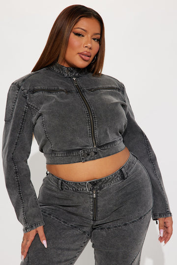 Fashion nova sales plus size jackets