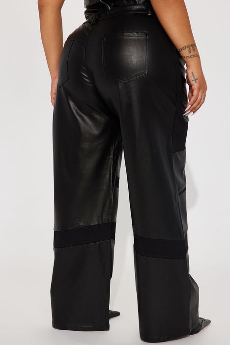 Torrid Platinum Legging – Moto Faux Leather Black - 12028952